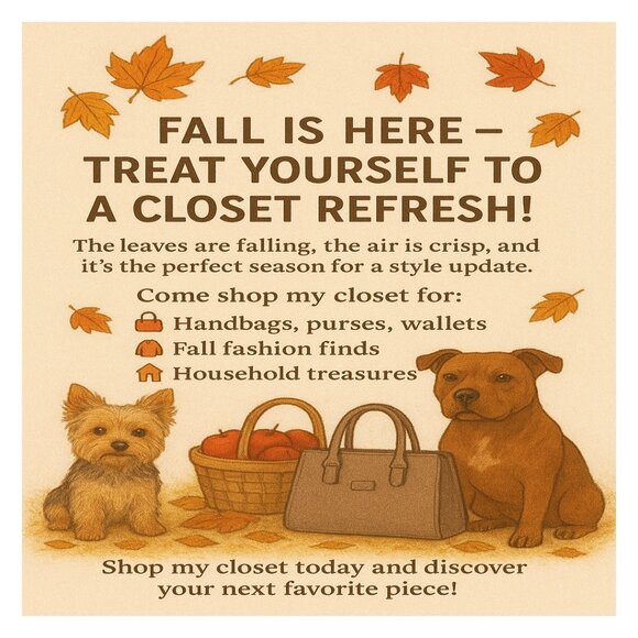 Fall is Here – Treat Yourself to a Closet Refresh! - Picture 1 of 2